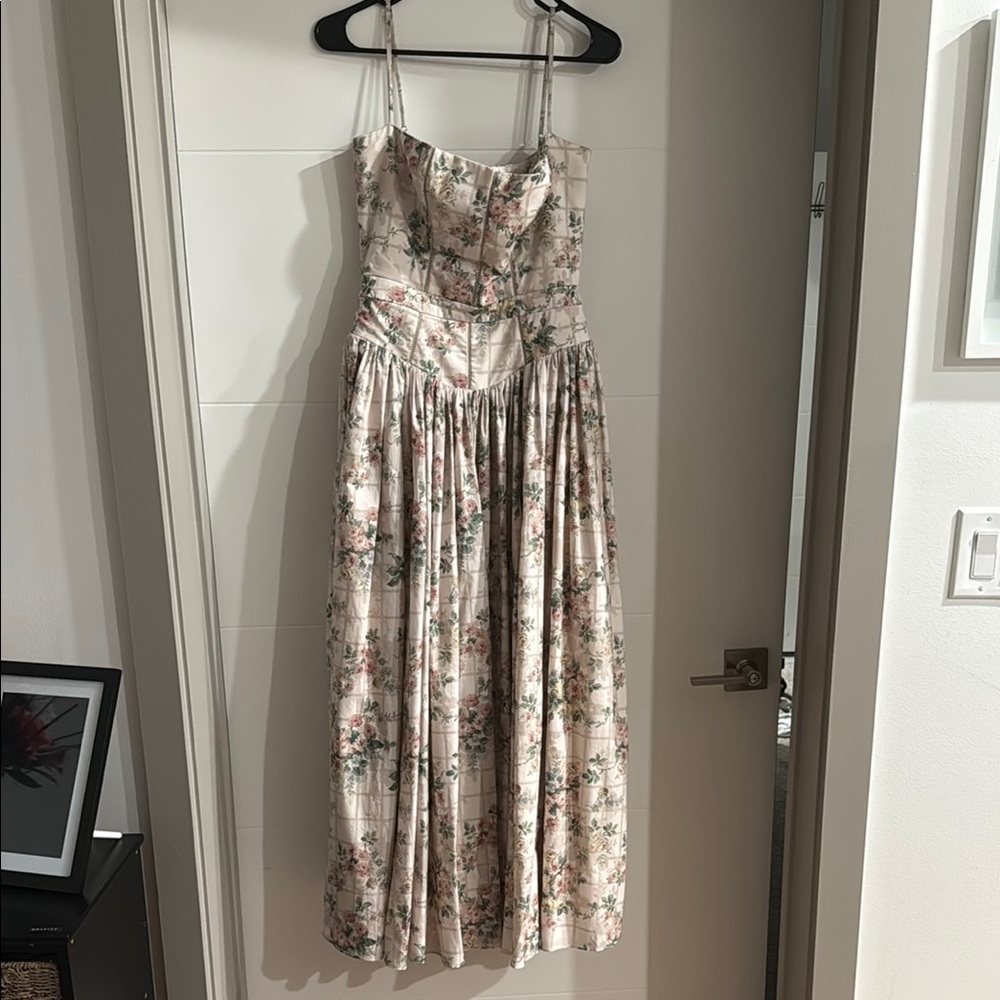 Floral Print Maxi Dress